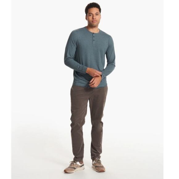 VUORI Optimist Corduroy Pant Drawstring Stretch Athleisure V440 Cocoa Men S FLAW - Picture 1 of 16